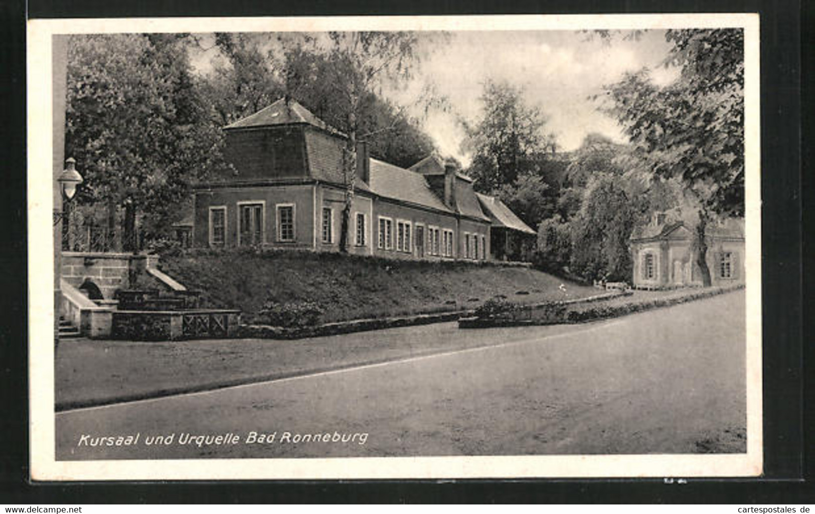 AK Bad Ronneburg, Kursaal Und Urquelle - Ronneburg