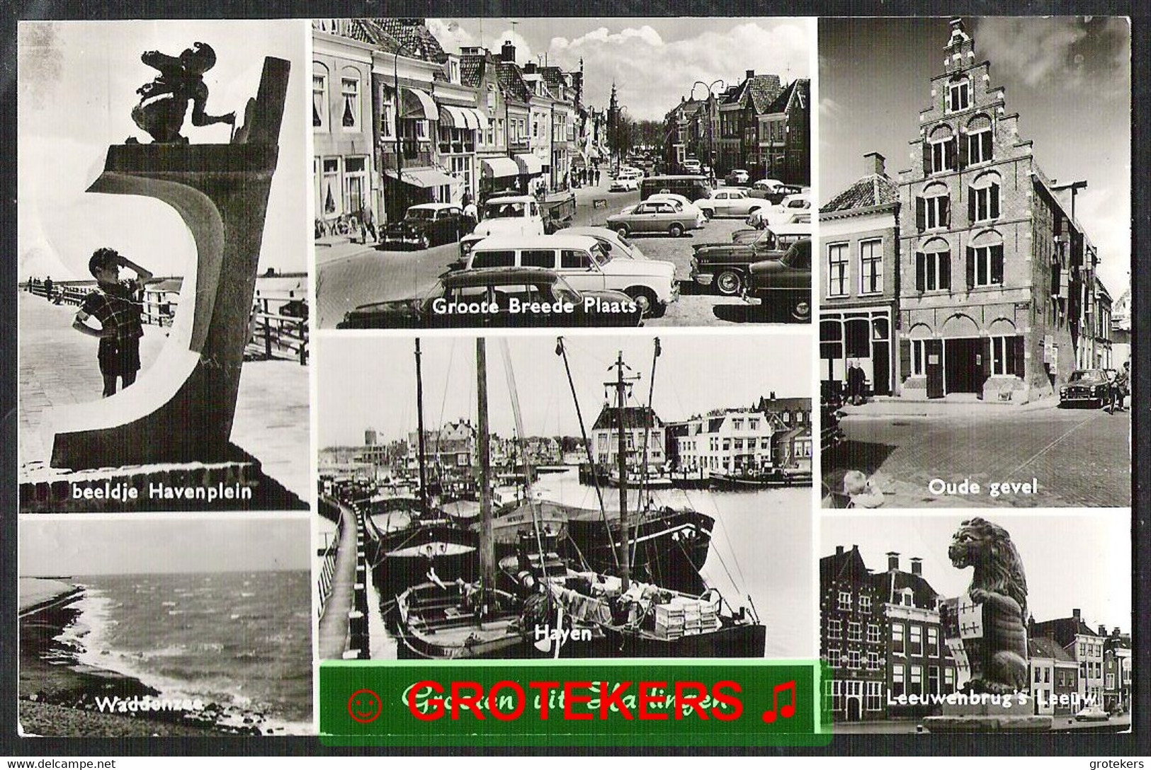 HARLINGEN Groeten Uit Zes-luik 1963 - Harlingen