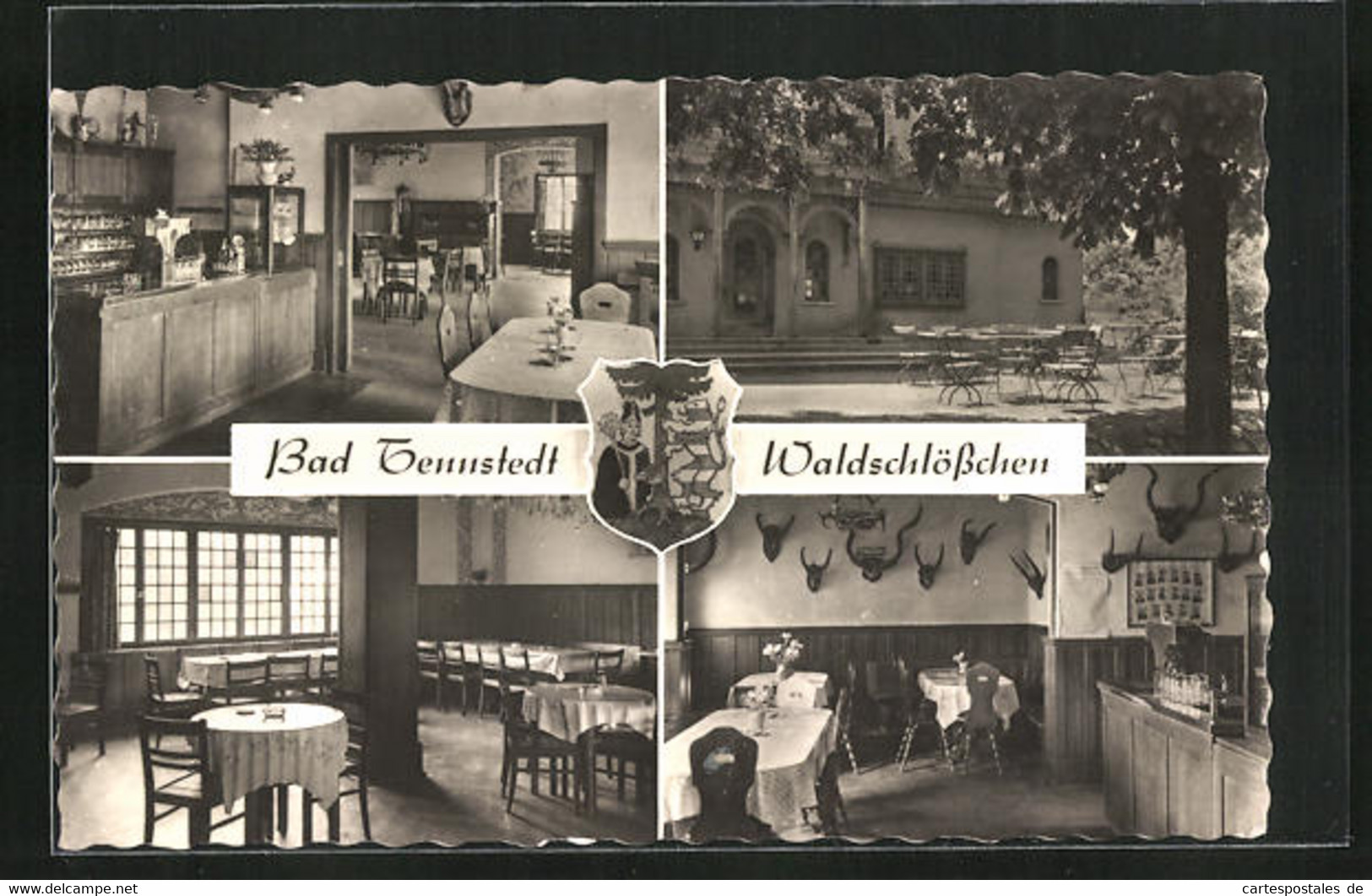 AK Bad Tennstedt, Innenansichten Des Gasthaus Waldschlösschen - Bad Tennstedt