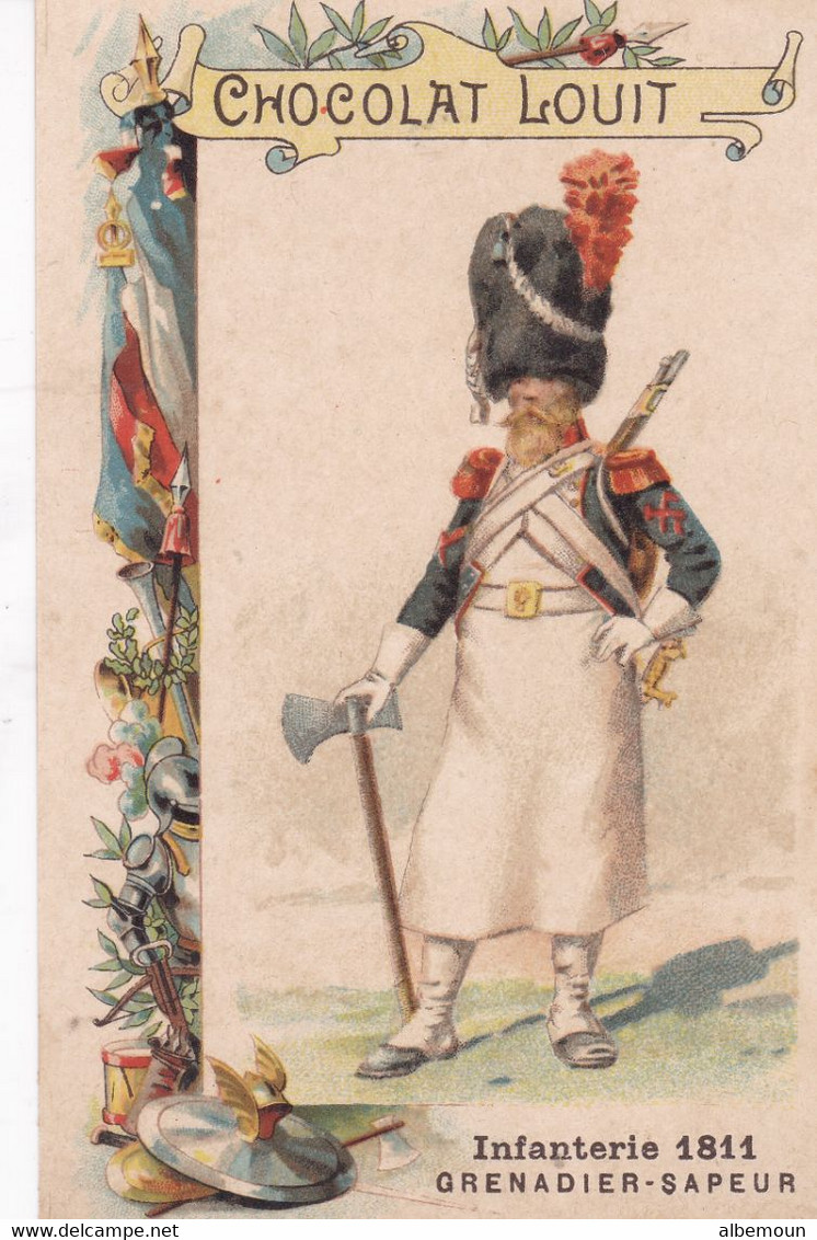 Chocolat Louit Infanterie 1811 Grenadier - Sapeur - Louit