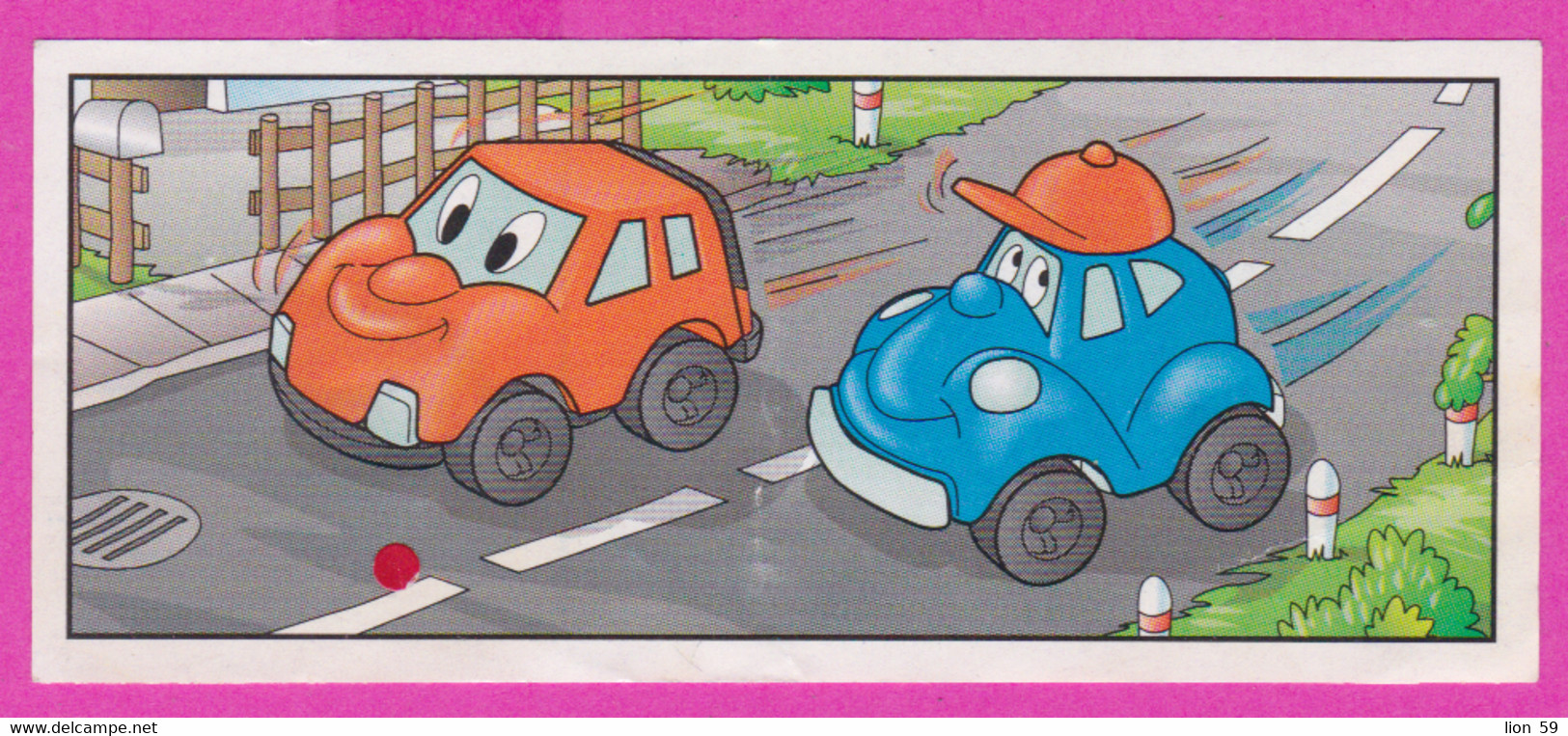 264471 /  Instruction Kinder Surprise -car Automobile Hat, Smile Road , 8.0 X 3.5 Cm. - Istruzioni