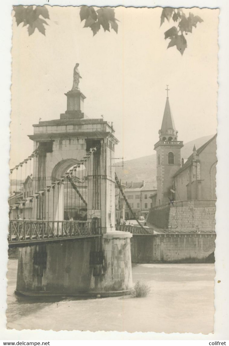 74 - Seyssel - Le Pont Et L'Eglise - Rive Gauche - Seyssel