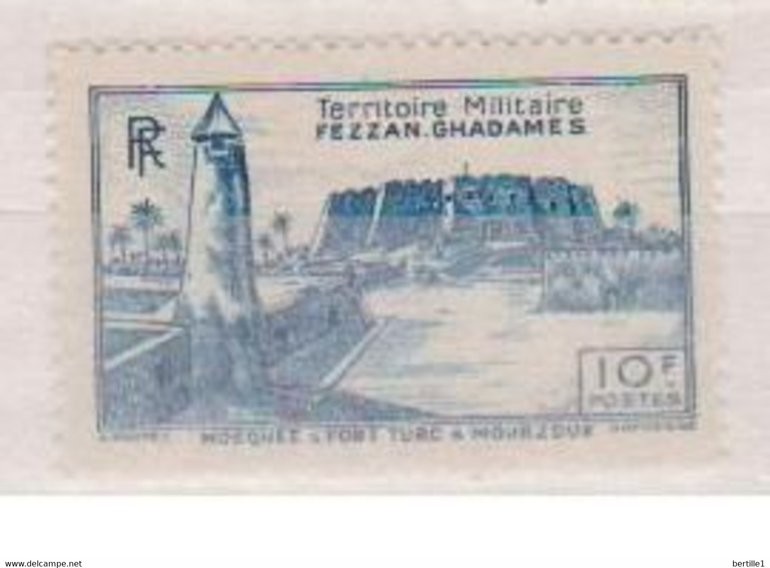 FEZZAN         N°  YVERT   37    NEUF SANS  CHARNIERE      ( NSCH   03/27 ) - Unused Stamps