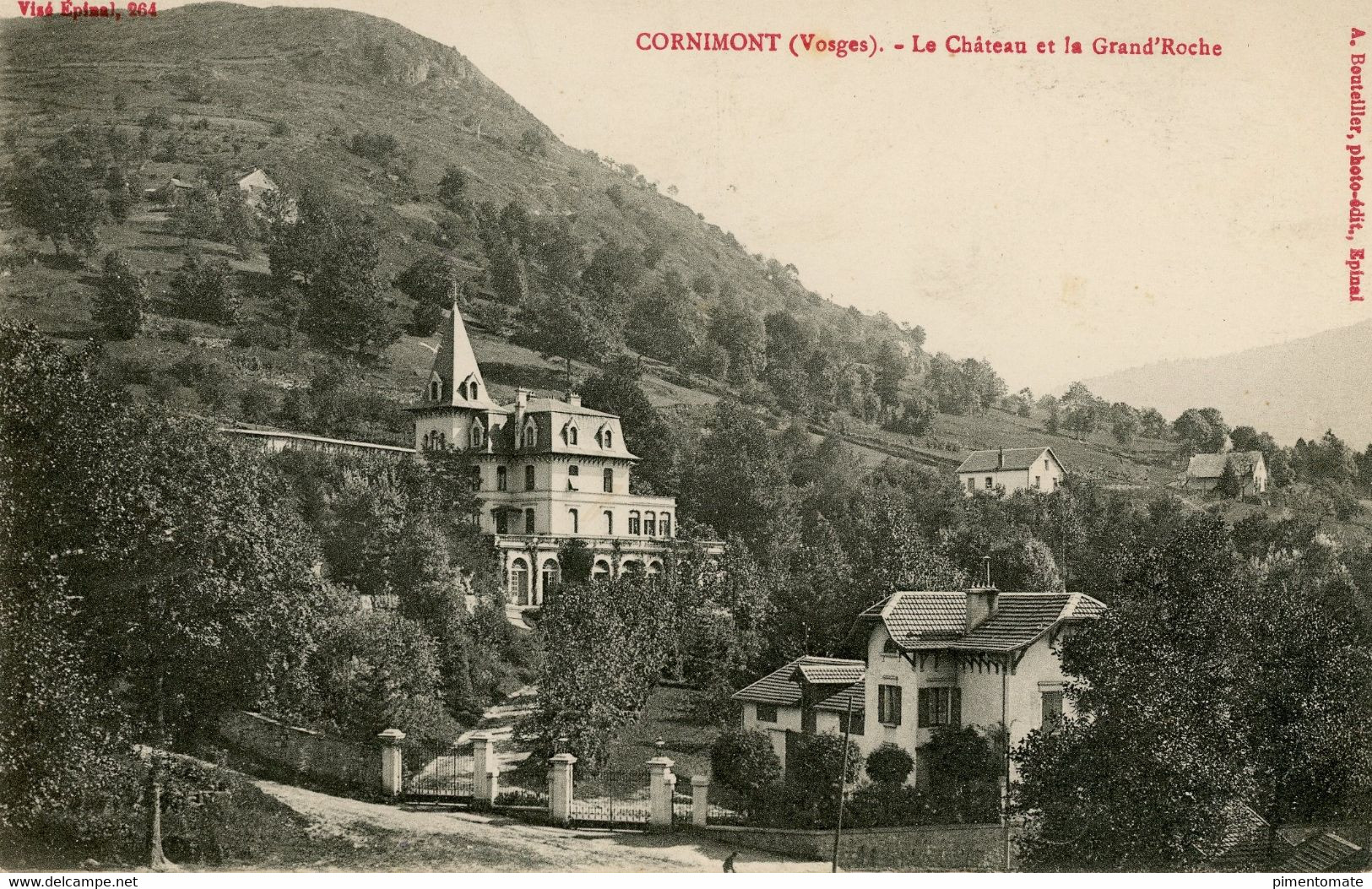 CORNIMONT LE CHATEAU ET LE GRAND'ROCHE - Cornimont