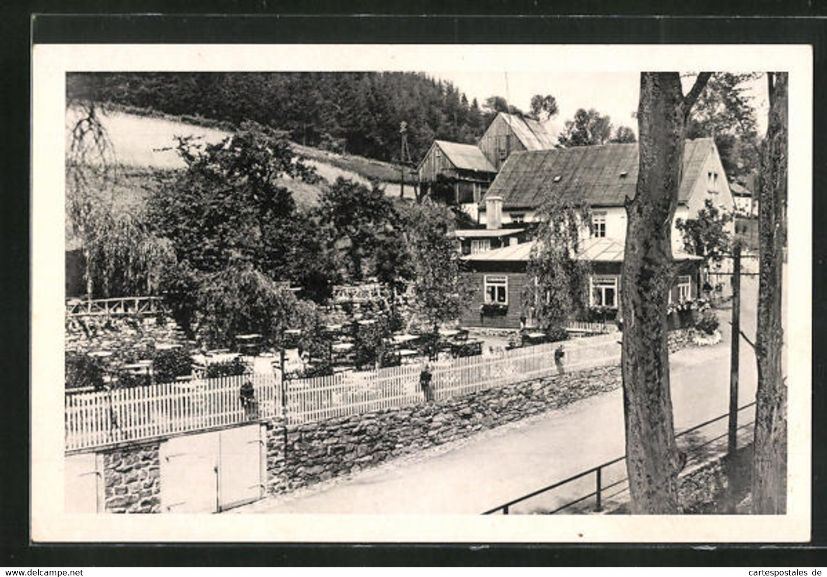 AK Marienberg I. Sa., Gasthaus Schindelbachmühle - Marienberg