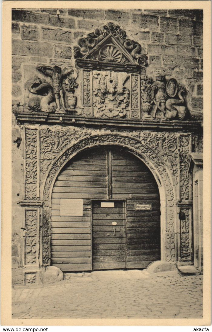 CPA AK Kulmbach Plassenburg, Eingangstor Zum Schonen Hof GERMANY (1133636) - Kulmbach