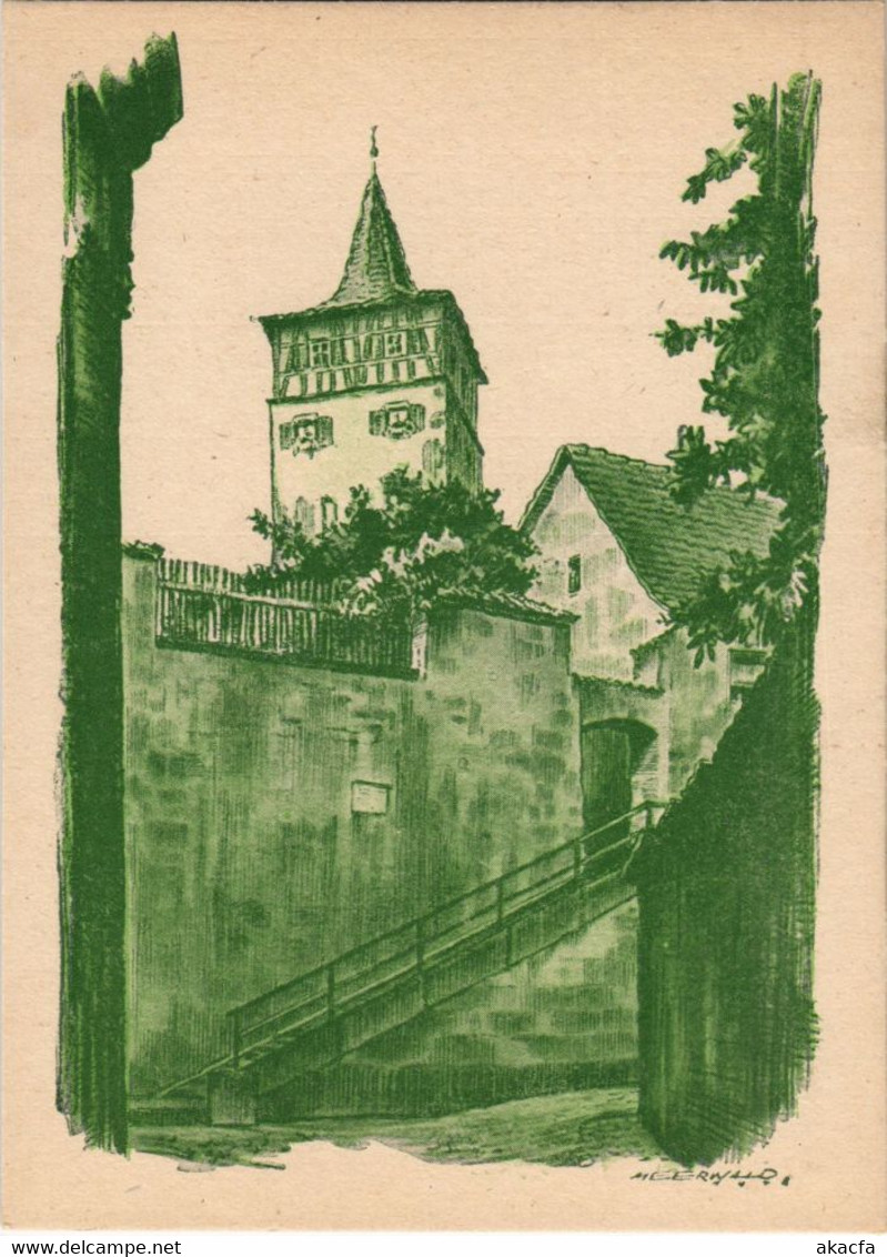 CPA AK Kulmbach Aufgang Zum Roten Turm GERMANY (1133695) - Kulmbach