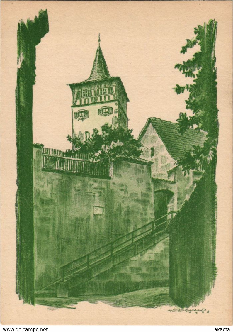 CPA AK Kulmbach Aufgang Zum Roten Turm GERMANY (1133696) - Kulmbach