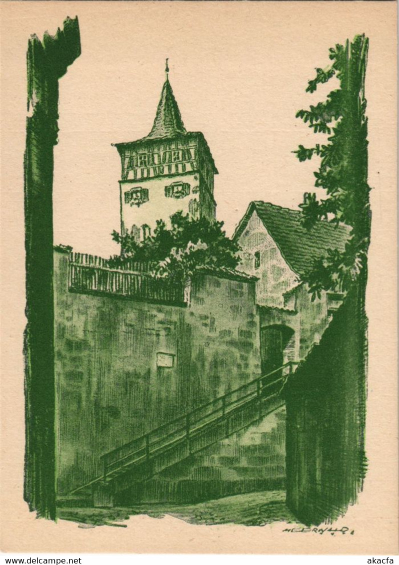 CPA AK Kulmbach Aufgang Zum Roten Turm GERMANY (1133698) - Kulmbach