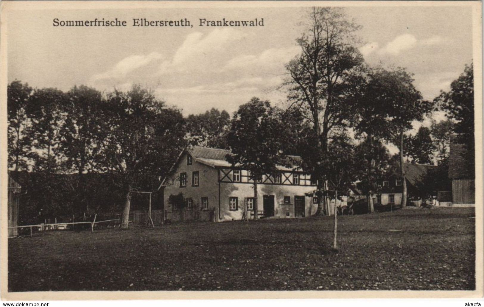 CPA AK Kulmbach Sommerfrische Elbersreuth, Frankenwald GERMANY (1133707) - Kulmbach