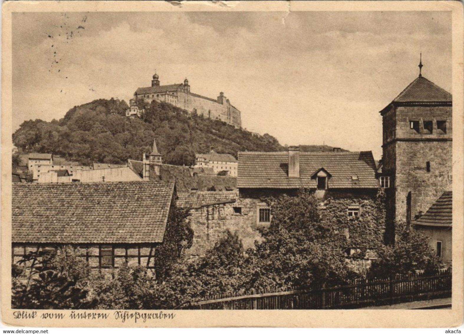 CPA AK Kulmbach Plassenburg, Blick GERMANY (1133728) - Kulmbach