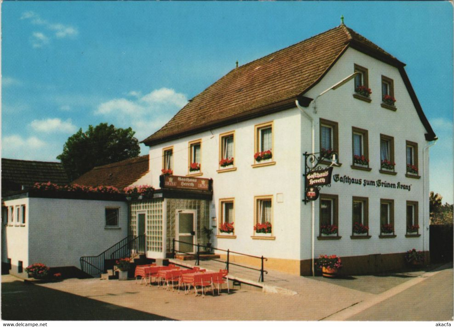 CPA AK Kulmbach Gasthaus Zum Grunen Kranze GERMANY (1133739) - Kulmbach