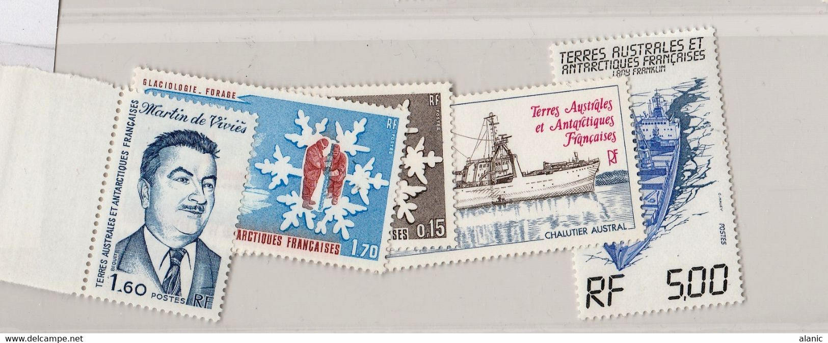 (TAAF) > 1980/82    N° 89 A  98> Neufs** - Unused Stamps