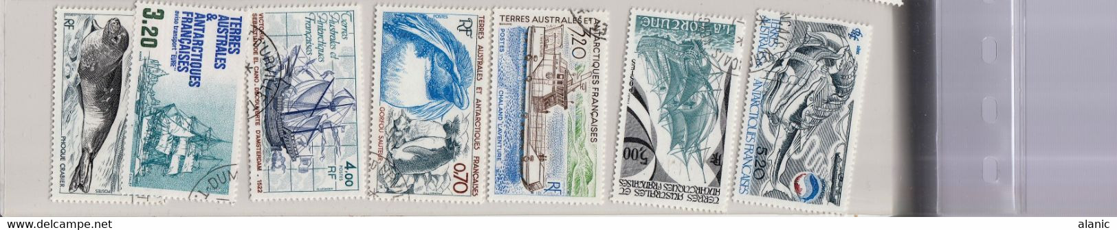 (TAAF) > 1980/89  17 VALEURS  ENTRE LES N° 85  ET 137 OBLITERES - Used Stamps