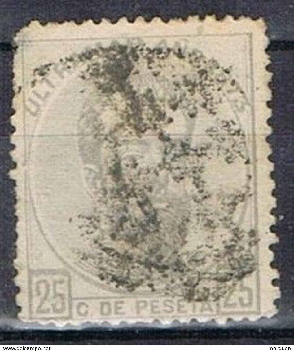 Sello ANTILLAS - Cuba 25 Cts Amadeo 1873,  Edifil Num 25 º - Cuba (1874-1898)