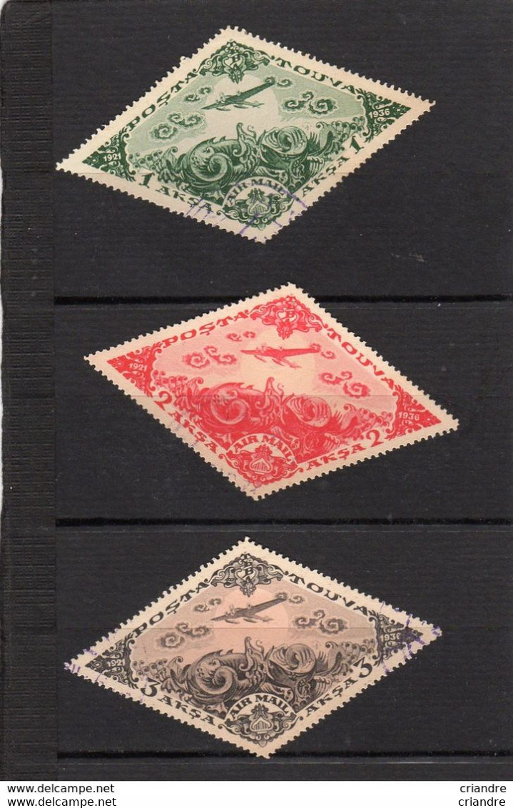 Russie:TOUVA Lot De 3 Valeurs N°16,17,18 - Toeva