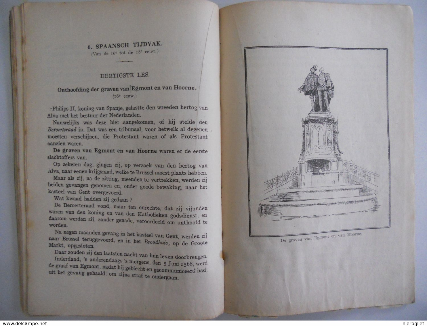 DE GESCHIEDENIS VAN ONS VADERLAND door G. Thirifay 1929 middengraad vd lagere school belgië gent koningshuis oorlog