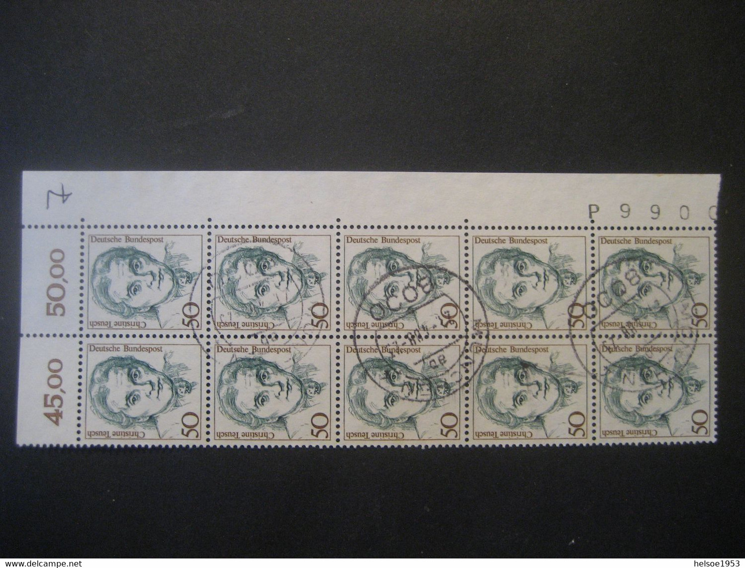 Deutschland Briefausschnitt 1987- Freimarken Frauen Deutscher Geschichte- Laut Foto - Used Stamps