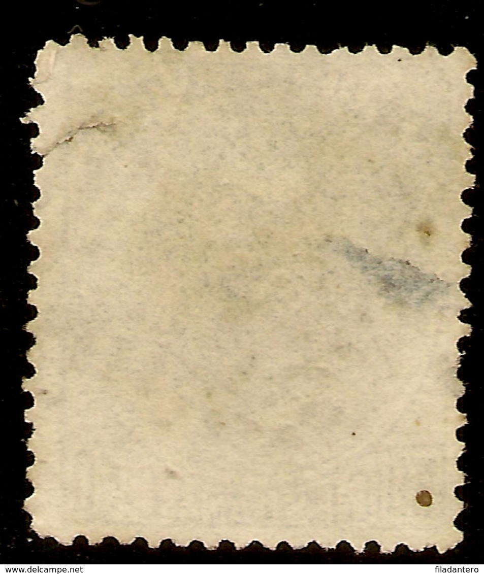 España Edifil 126 (º)  50 Céntimos Varde  Corona,Cifras Y Amadeo I  1872  NL583 - Used Stamps