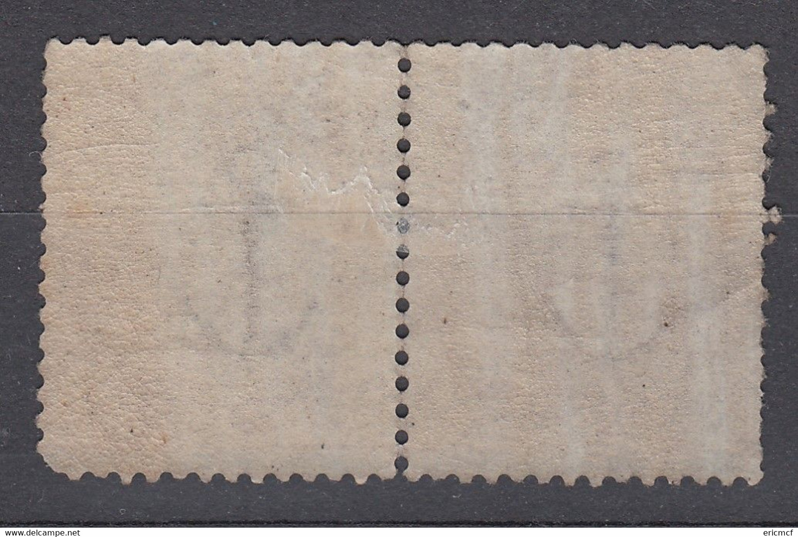 GB 1867 Pair F18 1d Postal Fiscal Stamps Mint             / Rma2 - Unused Stamps