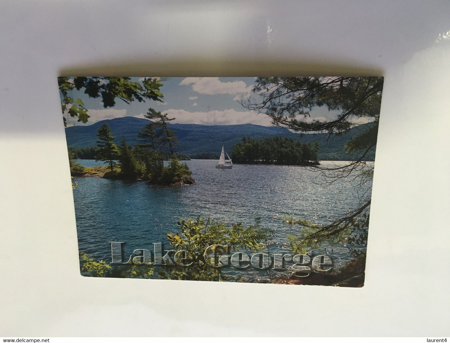 (UU 4) USA - Lake George Islands (posted From Canada To France 2004) - Lake George