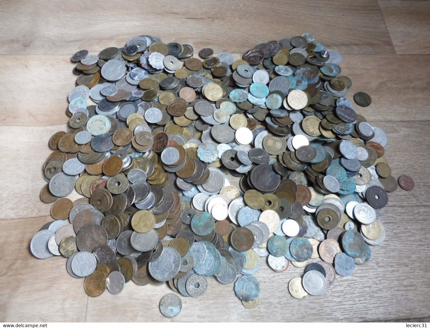 LOT DE 4 KG 500  DE MONNAIES  FRANCE ET DIVERS PAYS - Kilowaar - Munten