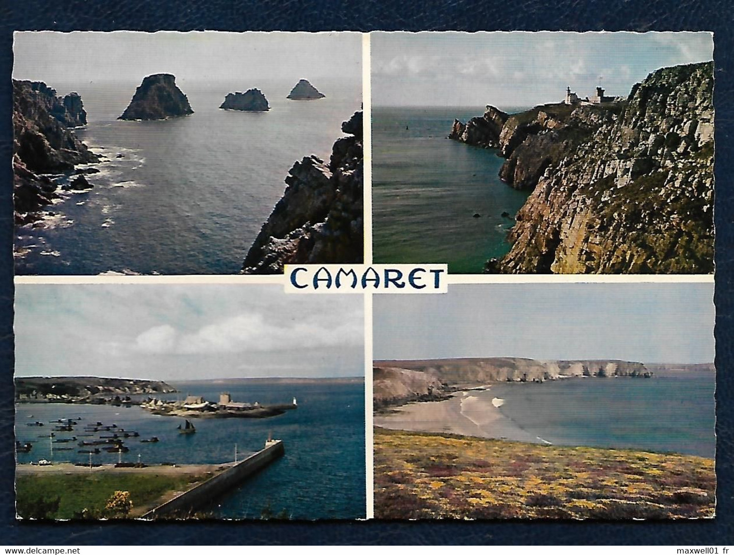 Camaret (Finistère) - Les Tas De Pois, La Pointe De Toulinguet, La Plage Du Verrillarc'h Et Le Port - Camaret-sur-Mer