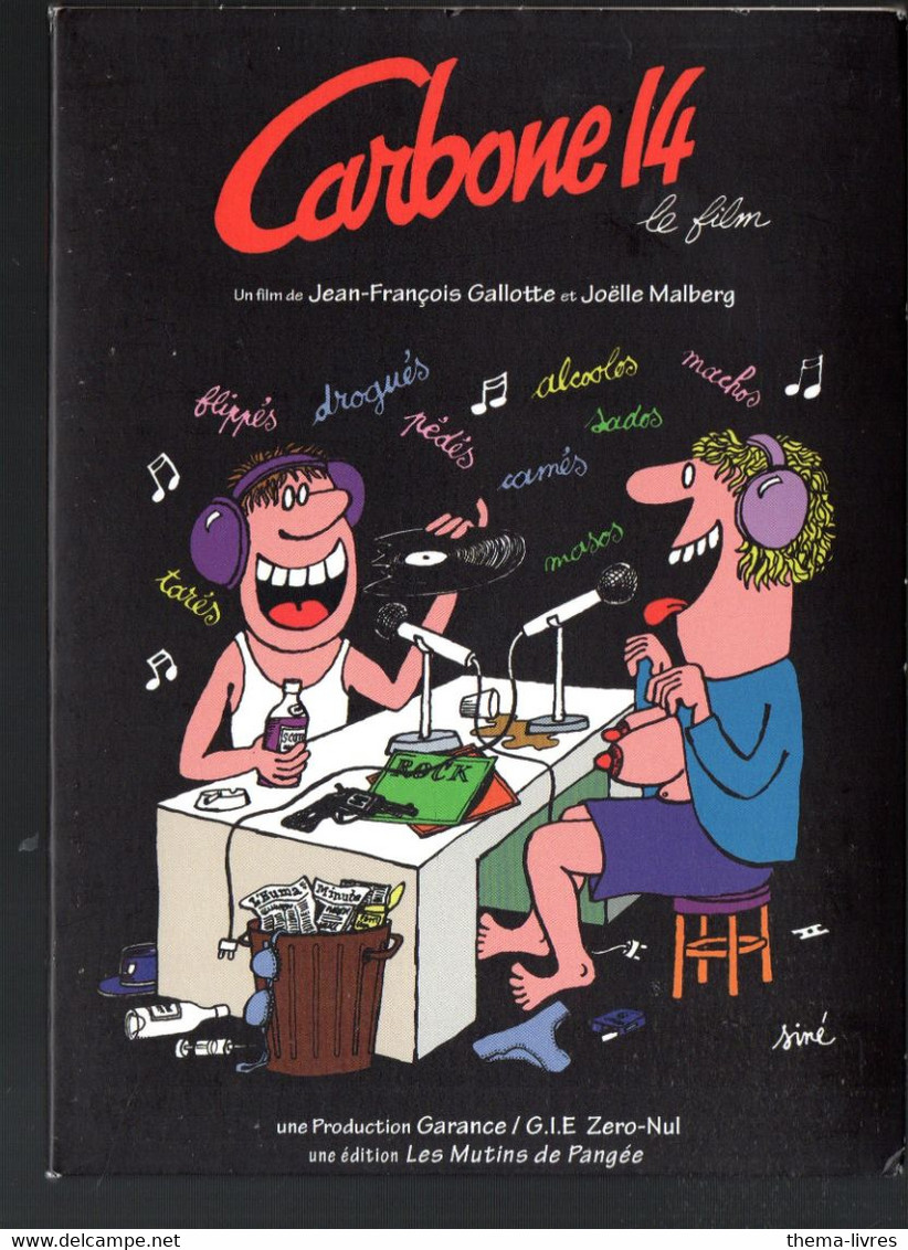 DVD (et Son Livret) CARBONE 14 (radio-libre)  Illustrations De SINE  (M2219) - Documentary