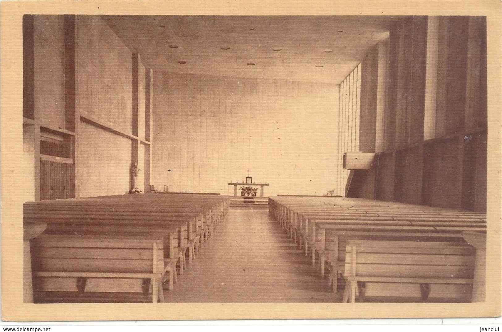 EGLISE SAINTE-CROIX DE SOCHAUX .architecte : M. LODS . CARTE NON ECRITE - Sochaux