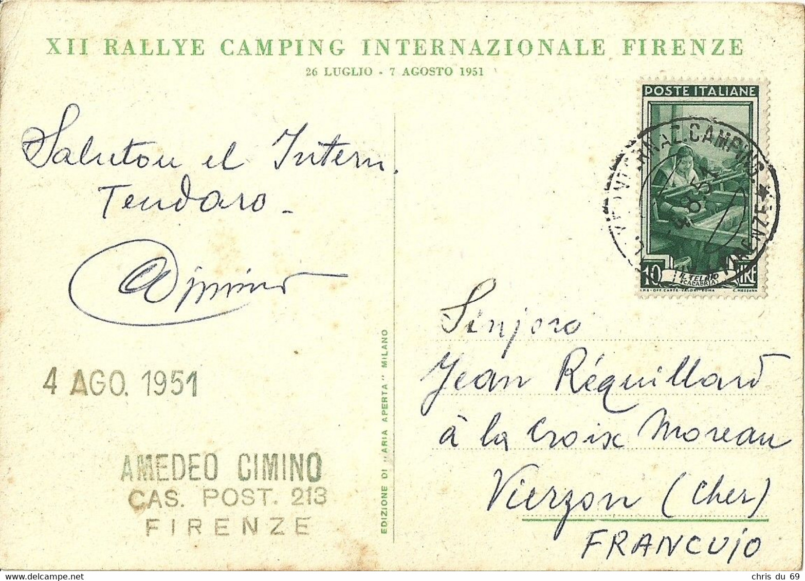 XII Rallye Camping Internazionale Firenze Esperanto - Esperanto