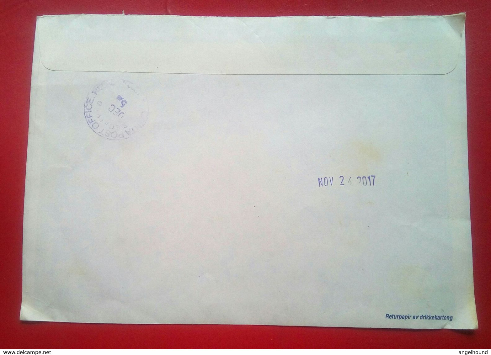 Cover From The Office Of The Prime Minister Of Norway To Philippines - Storia Postale