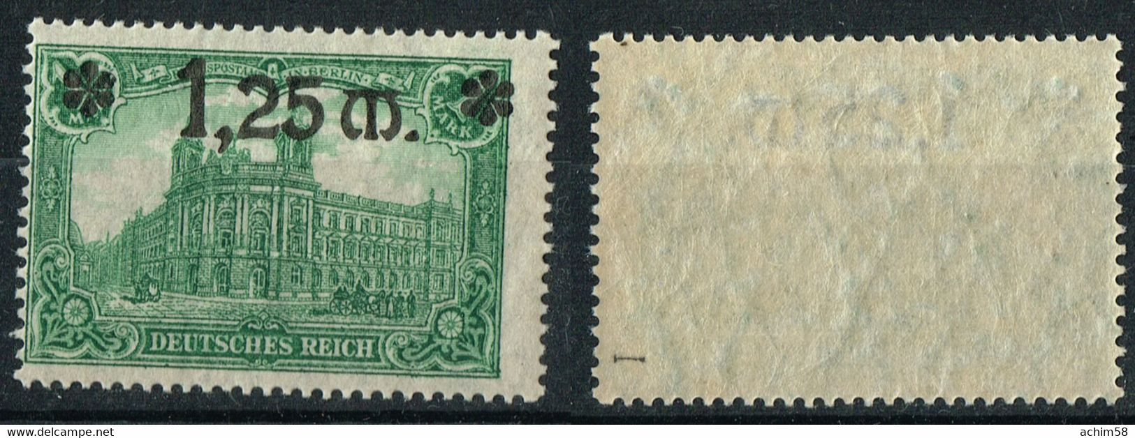 DR 116 I Postfrisch, Geprüft INFLA Berlin - Unused Stamps