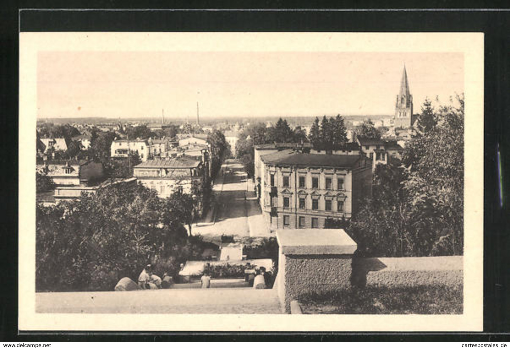 AK Eberswalde, Blick Von Der Bismarcktreppe - Eberswalde