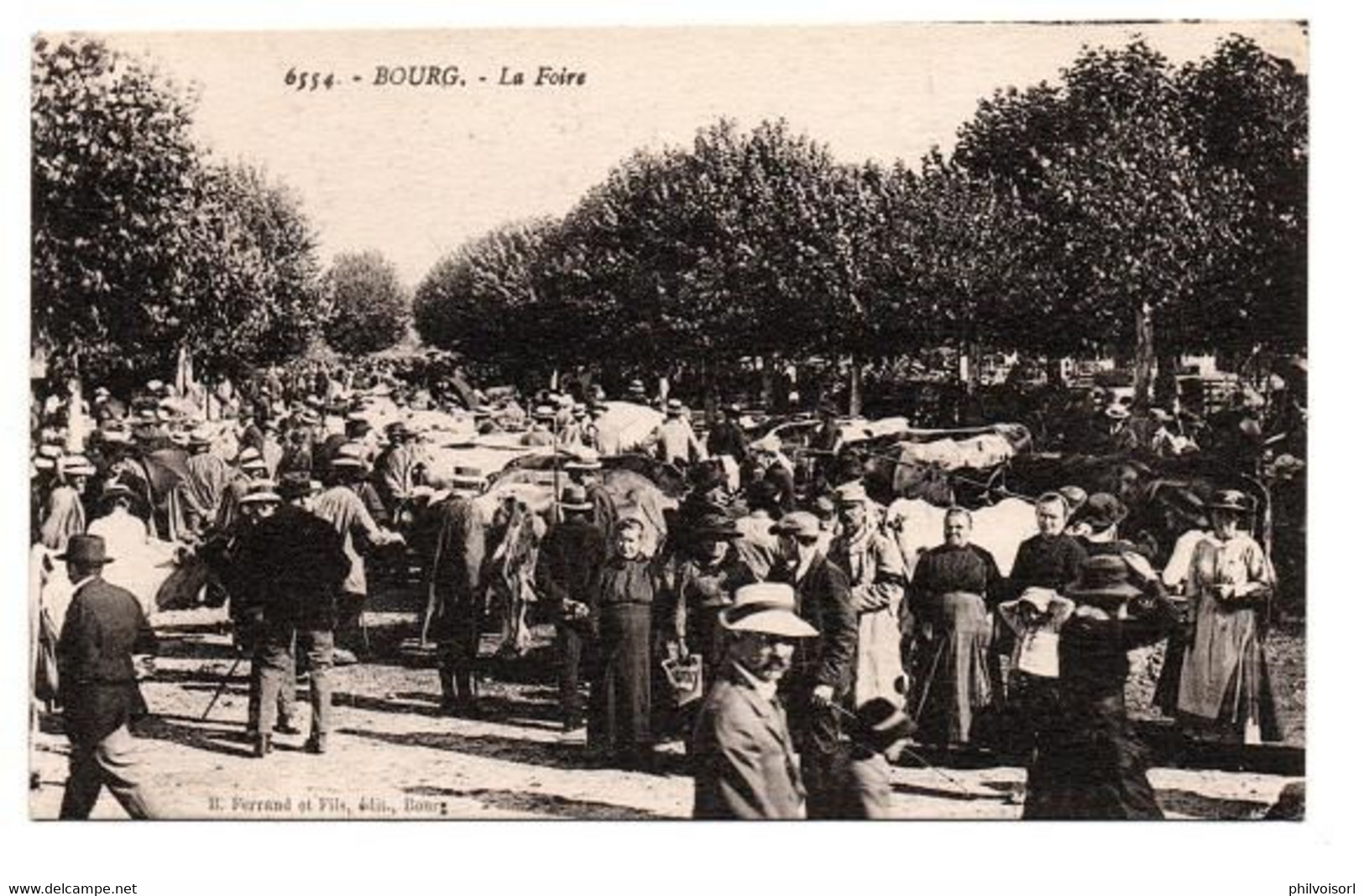 BOURG LA FOIRE TRES ANIMEE - Sonstige & Ohne Zuordnung