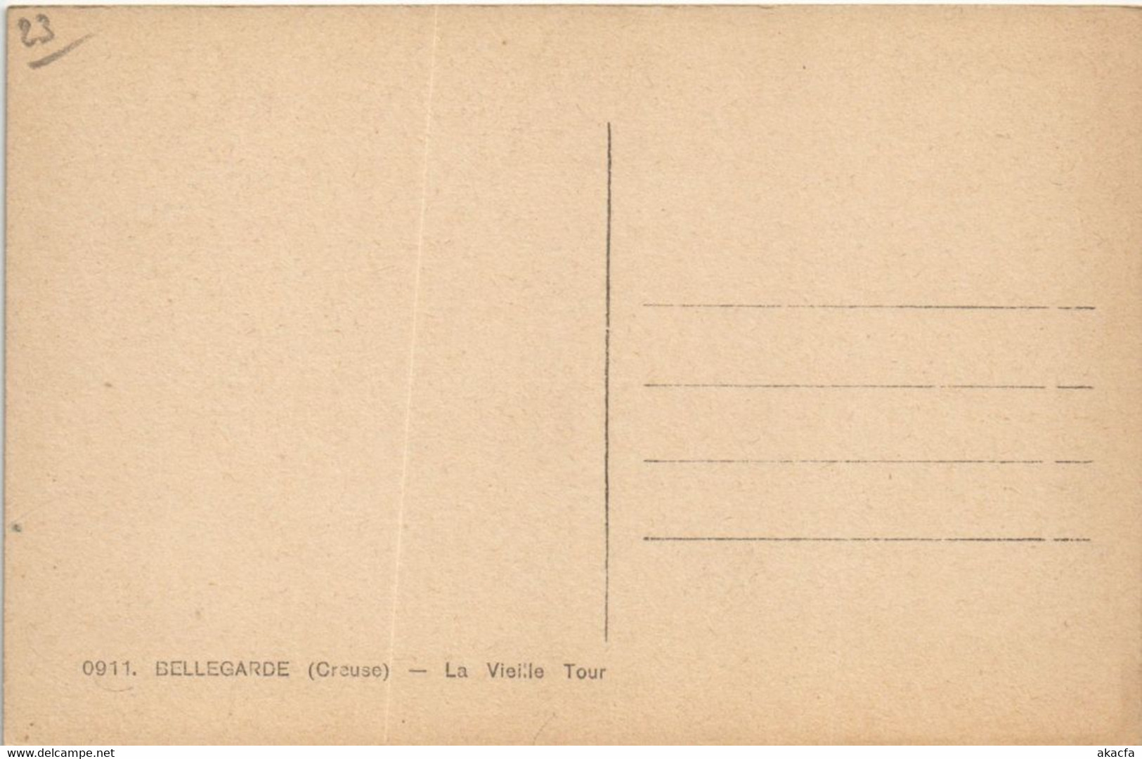 CPA BELLEGARDE La Vieille Tour (1143980) - Bellegarde