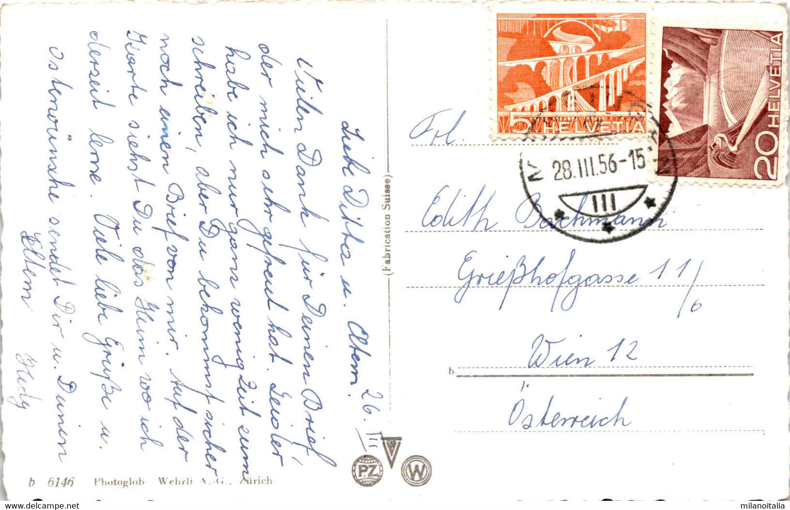 Münsingen - Aeschbacherheim (6146) * 28. 3. 1956 - Münsingen