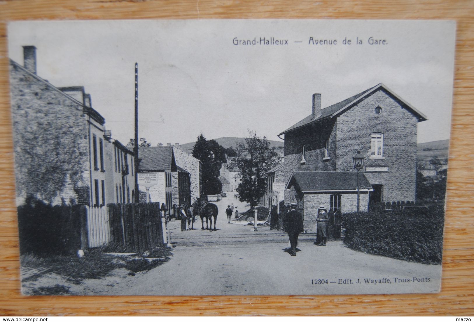 5234/GRAND-HALLEUX-La Gare Et Passage à Niveau (1907) - Vielsalm