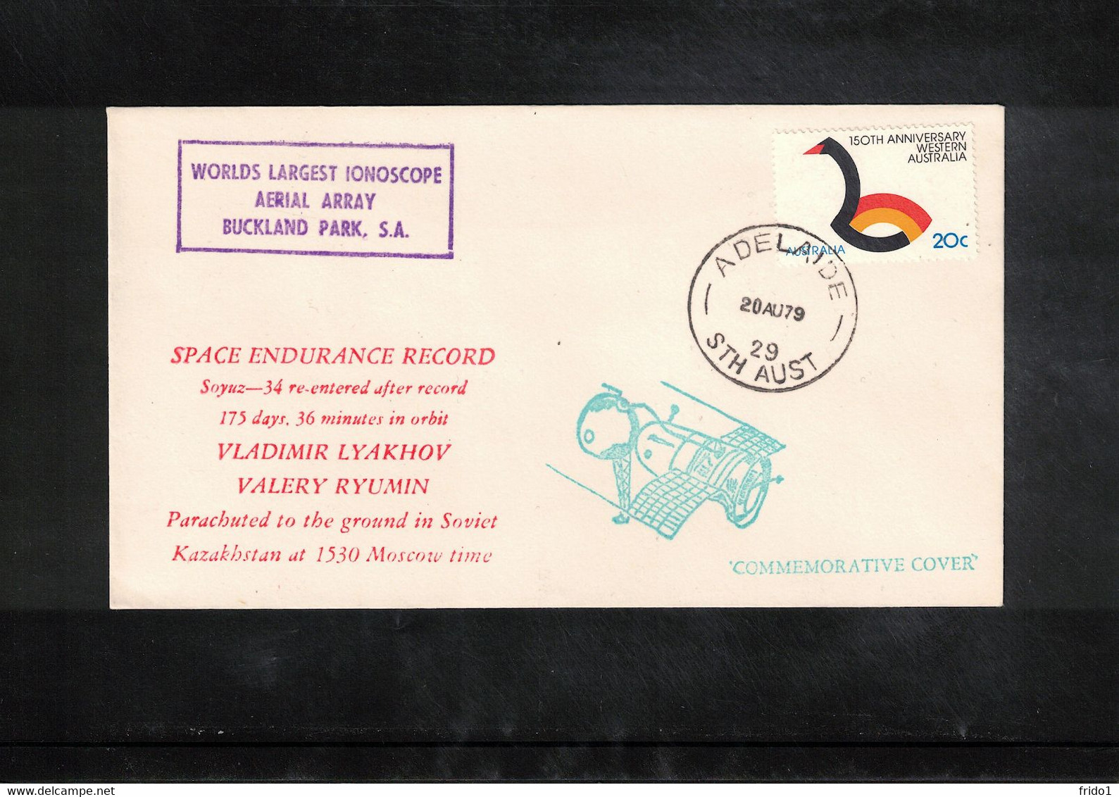 Australia 1979 Space / Raumfahrt Interesting Cover - Ozeanien