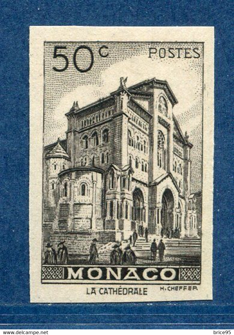 ⭐ Monaco - YT N° 307 * - Non Dentelé - Neuf Avec Charnière - 1948 à 1949 ⭐ - Ungebraucht