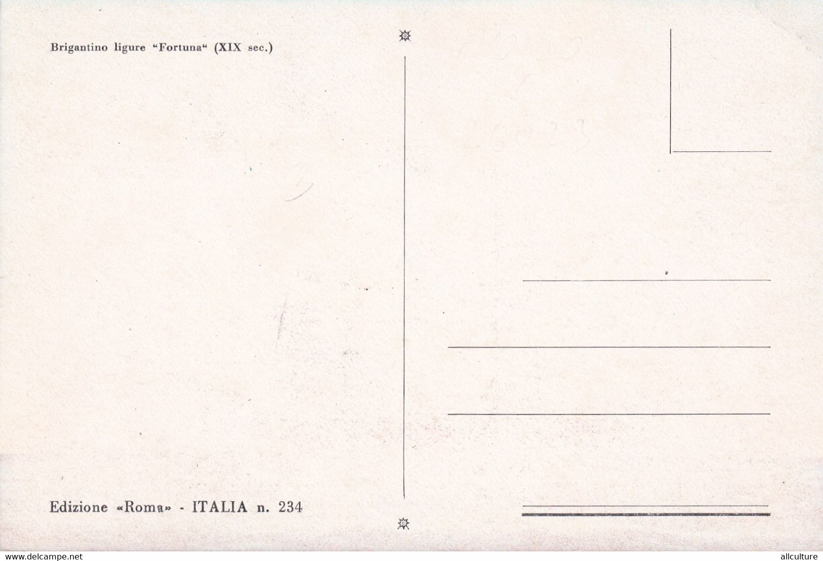 A10855- NAVI BRIGANTINO LIGURE " FORTUNA" , TORINO ITALIA 1978 MAXIMUM CARD USED STAMP - Barcos