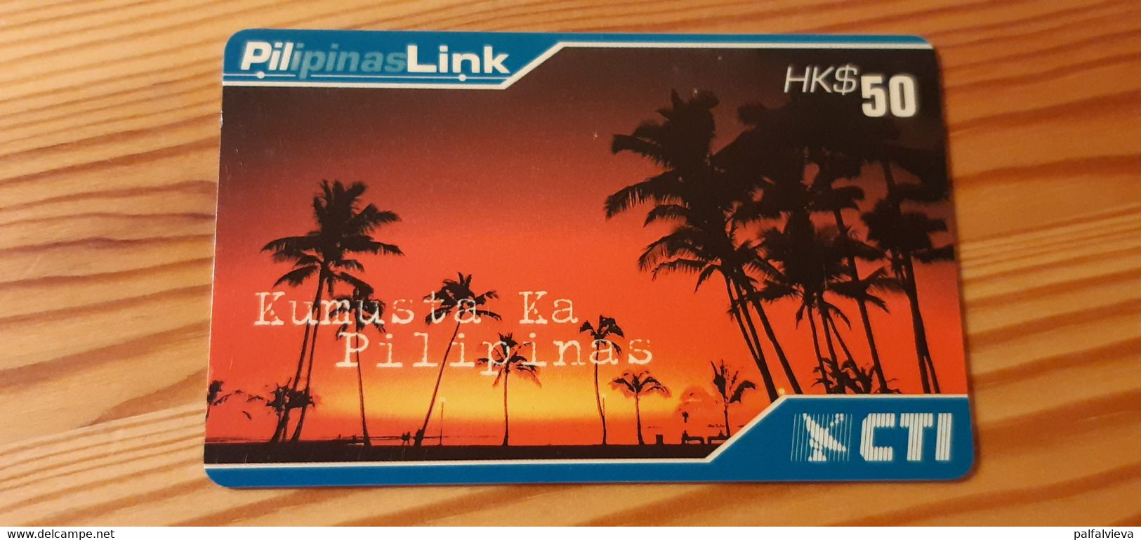 CTI Prepaid Phonecard Philippines - Filipinas
