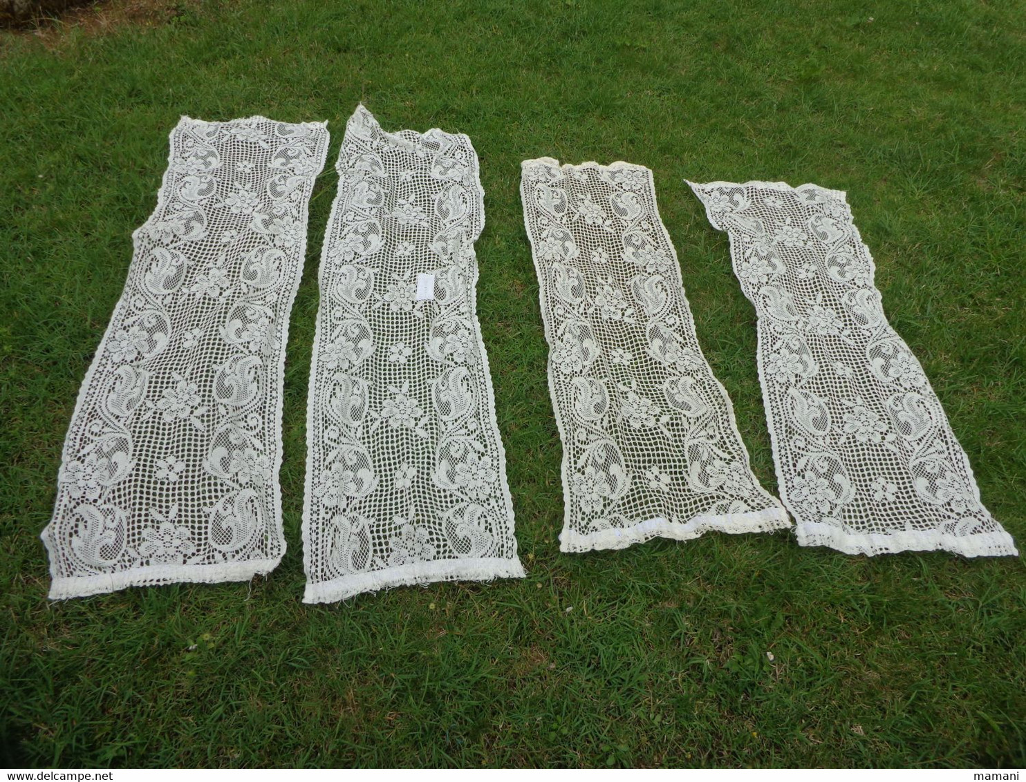 Lot De 4 Rideaux  2 42x112 Et 2 42x130 - Drapery