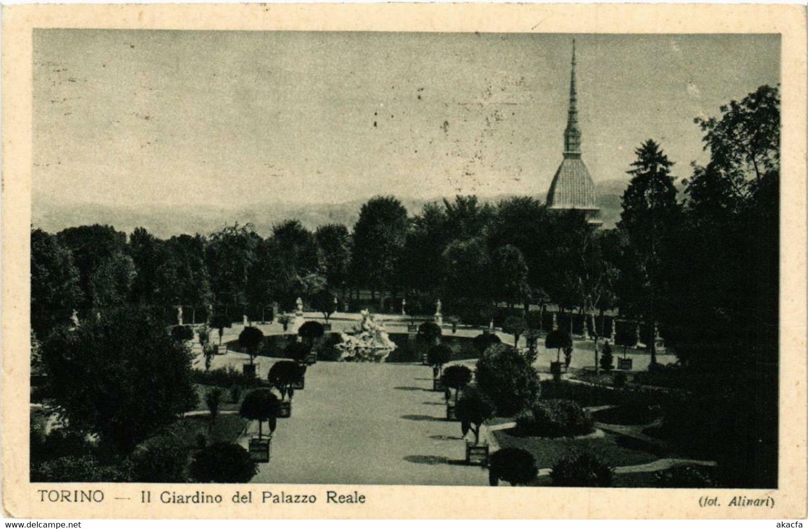 CPA AK TORINO Il Giardino Del Palazzo Reale ITALY (542326) - Parcs & Jardins