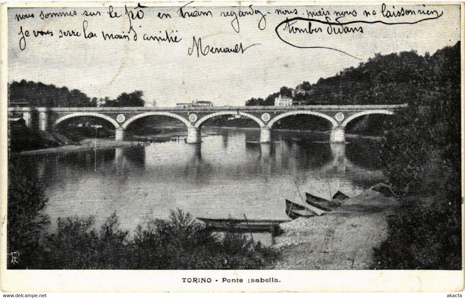 CPA AK TORINO Ponte Isabella ITALY (542331) - Brücken