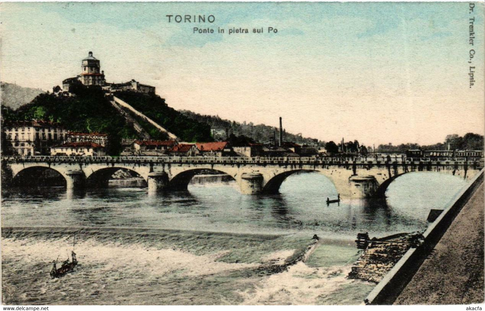 CPA AK TORINO Ponte In Pietra Sul Po ITALY (542364) - Bruggen