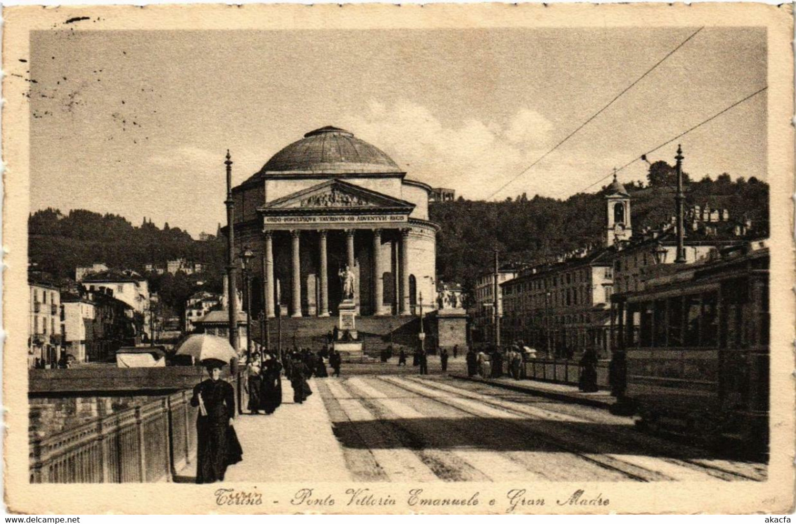 CPA AK TORINO Ponte Vittorio Emanuele E Gran Madre ITALY (542785) - Ponts