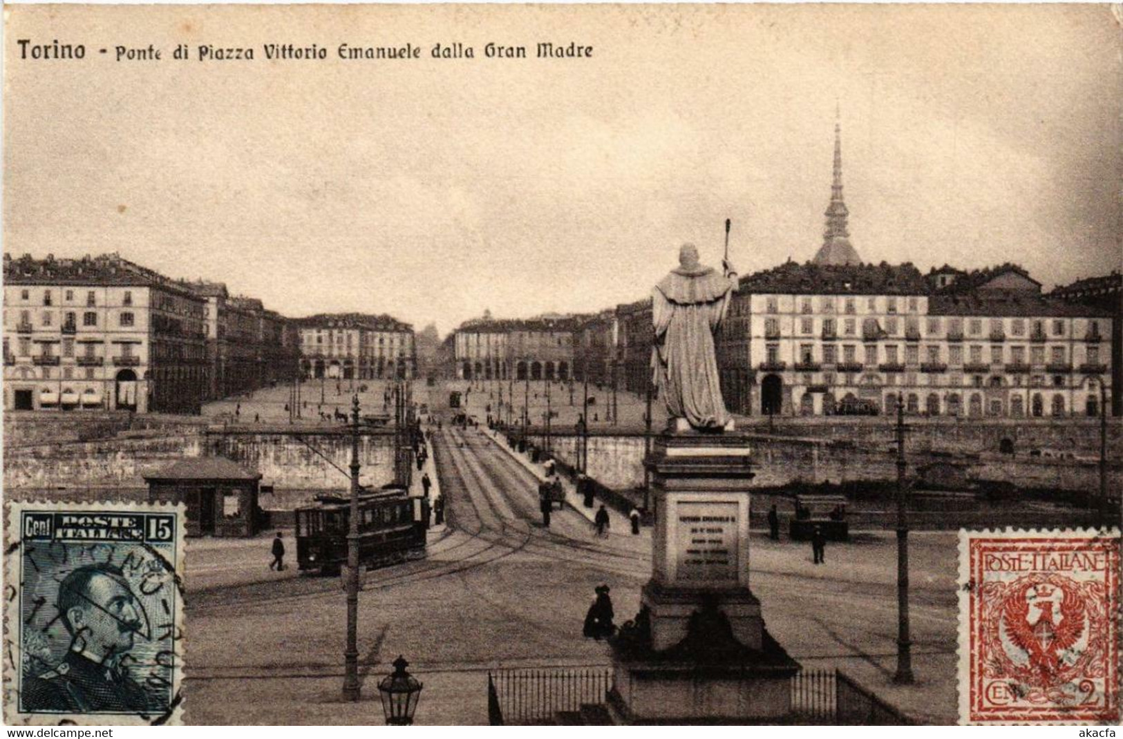 CPA AK TORINO Ponte Di Piazza Vittorio Emanuele ITALY (542867) - Brücken