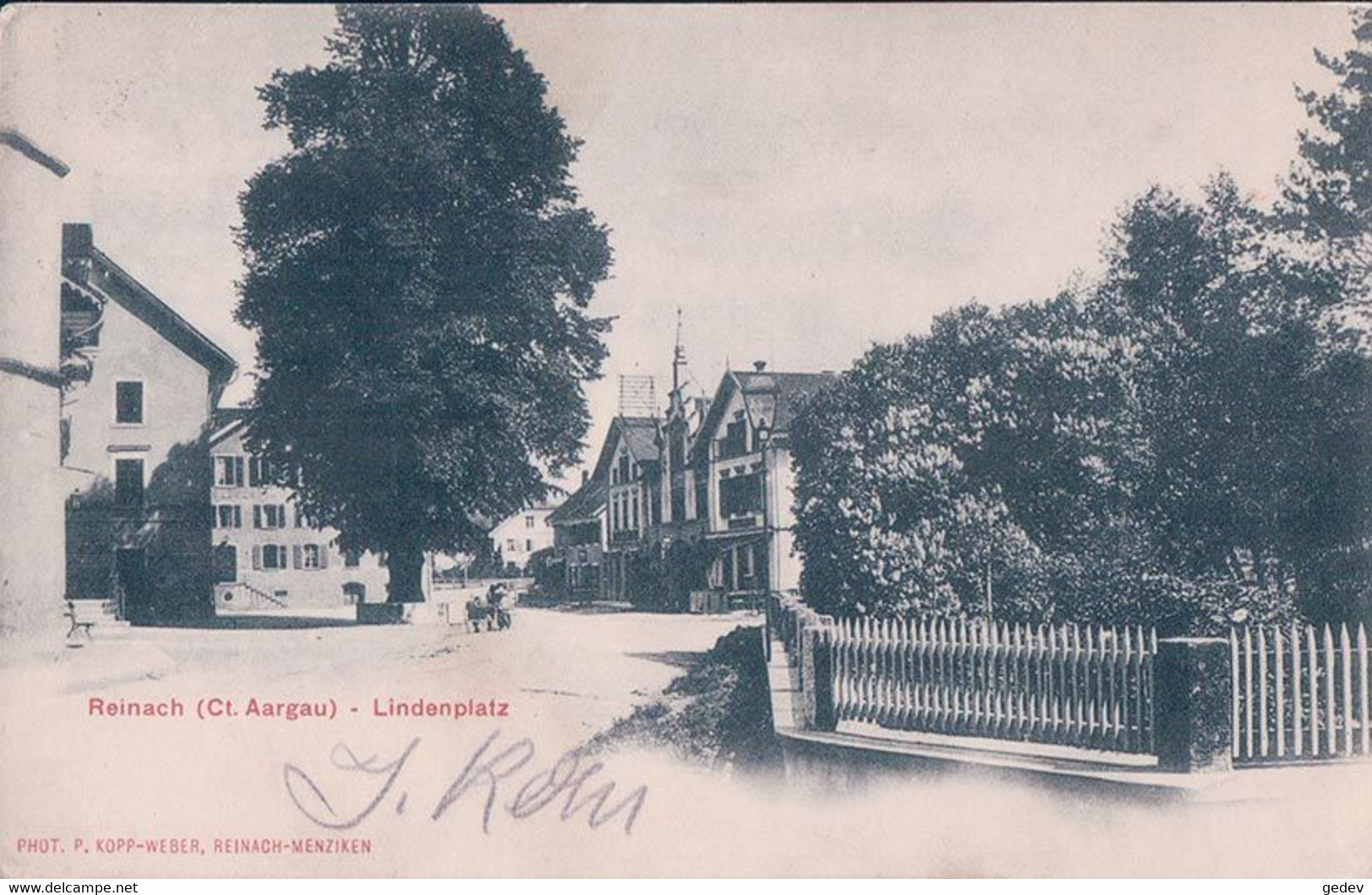 Reinach AG, Linden Platz (30.5.1904) - Reinach