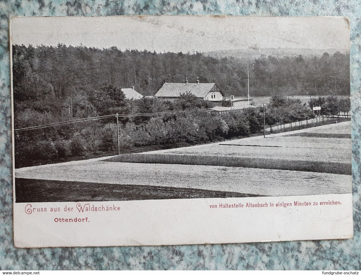 AK Bennewitz Bei Wurzen OT Mark Ottendorf Gruß Aus Der Waldschänke Gaststätte Restaurant Lokal Gasthof Bei Machern - Wurzen