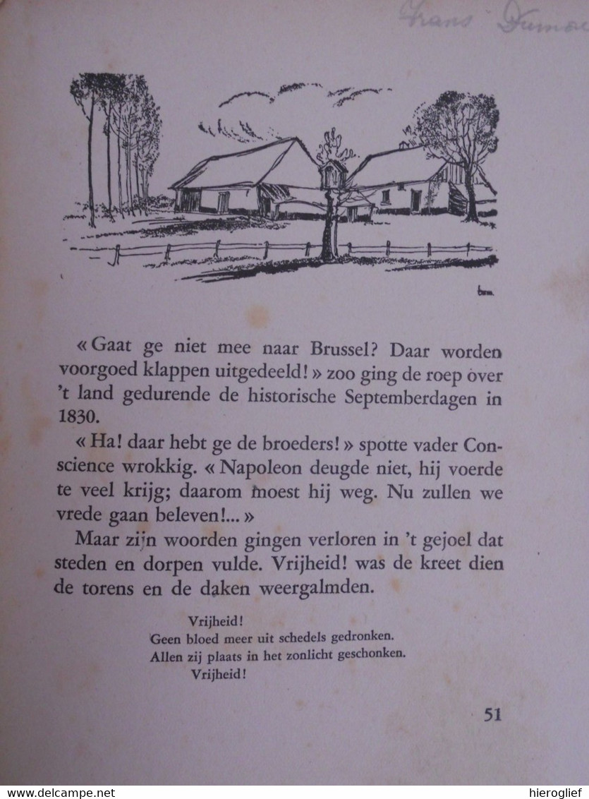 Het leven van HENDRIK CONSCIENCE aan de jeugd verteld door Felix Heijdendal verlucht door Br. Maximinus antwerpen vlaams